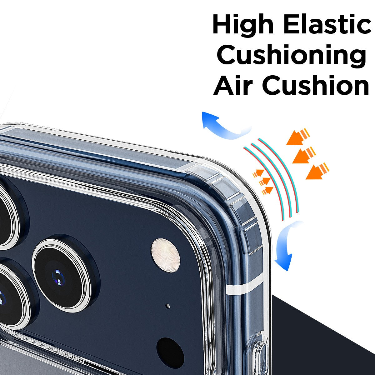 CrystalShield Pro – Slim & Rugged Case for iPhone 17 | Shockproof Clear Bumper